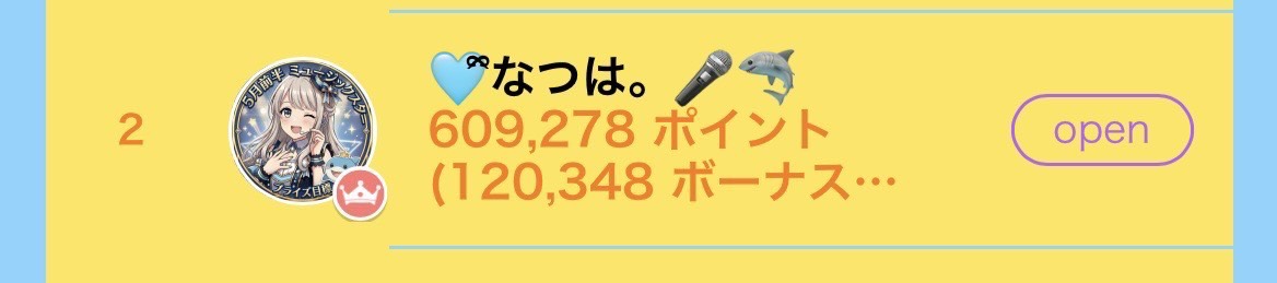 なつは 輝け17ミュージックスター イベント結果画像1